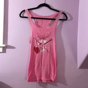 VINTAGE Y2K PINK tank